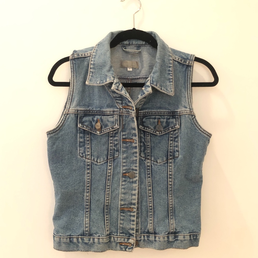 The Territory Ahead Denim Jean Vest